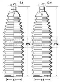 First Line/KeyParts FSG3408 Пыльник рулевой рейки First Line/KeyParts FSG3408 Пыльник рулевой рейки