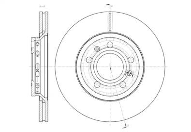 Remsa 61447.10 Brake disc