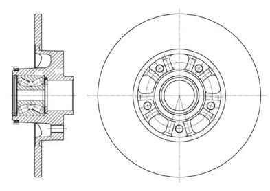 Remsa 61626.20 Brake disc Remsa 61626.20 Brake disc