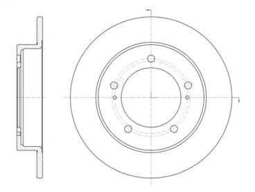 Remsa 6329.00 Brake disc