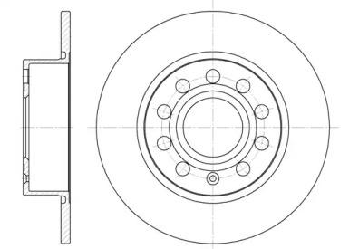 Remsa 6649.00 Диск гальмівний