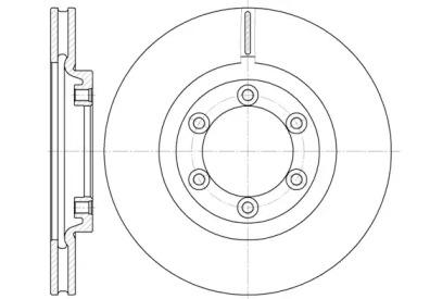 Remsa 6754.10 Brake disc Remsa 6754.10 Brake disc