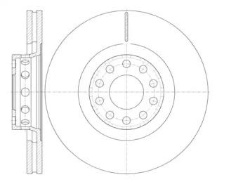 Remsa 6781.10 Brake disc