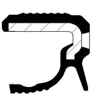 Corteco 20036307B Сальник коленвала Corteco 20036307B Сальник коленвала