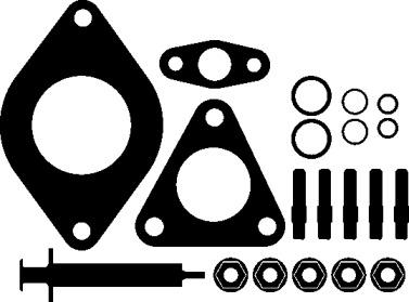Elring 452.650 Gasket kit-turb