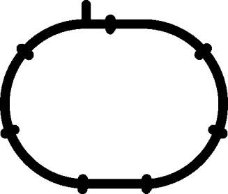 Elring 537.630 Gasket graphite