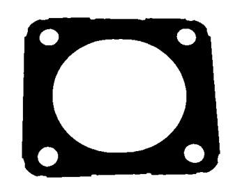 Elring 538.350 Прокладка турбіни Elring 538.350 Прокладка турбіни