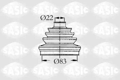 Sasic 9004607 Dust boot kit axle joint Sasic 9004607 Dust boot kit axle joint