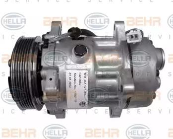 Hella 8FK 351 127-081 Компресор кондиціонера Hella 8FK 351 127-081 Компресор кондиціонера