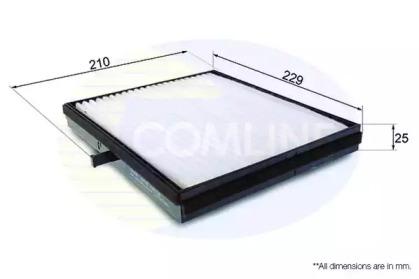 Comline EKF256 Фільтр салону