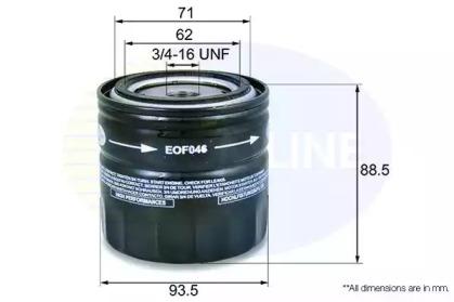 Comline EOF046 Oil filter Comline EOF046 Oil filter