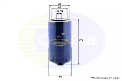 Comline EOF054 Oil filter