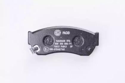 Hella 8DB 355 005-711 Колодки гальмівні