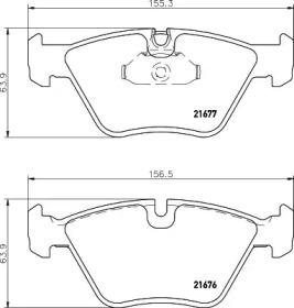 Hella 8DB 355 007-961 Brake pads Hella 8DB 355 007-961 Brake pads