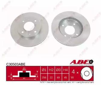 ABE C30503ABE Brake disc