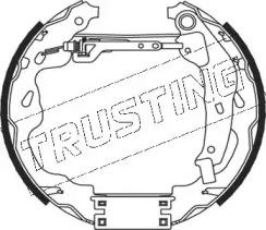 Trusting 5253 Колодки гальмівні