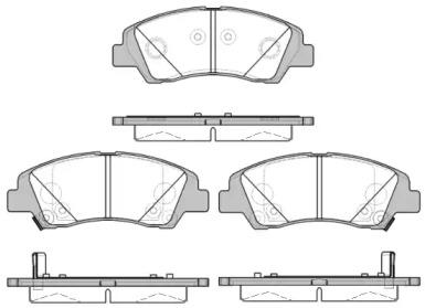 Roadhouse 21583.02 Brake pads Roadhouse 21583.02 Brake pads