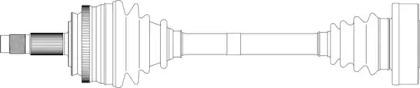 General Ricambi FI3135 Drive shaft assy