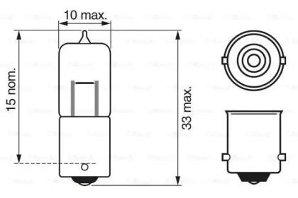 Bosch 1 987 302 233 Bulb