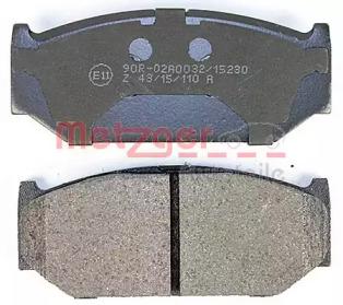 Metzger 1170813 Колодки гальмівні