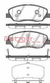 Metzger 122602 Brake pads Metzger 122602 Brake pads