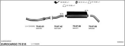 IMASAF 539000022 Schalldaempfer IMASAF 539000022 Schalldaempfer