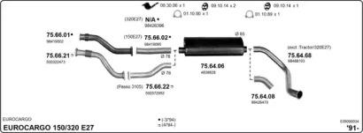 IMASAF 539000034 Schalldaempfer IMASAF 539000034 Schalldaempfer