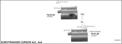 IMASAF 539000055 Schalldaempfer IMASAF 539000055 Schalldaempfer