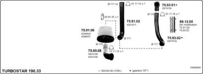 IMASAF 539000065 Schalldaempfer IMASAF 539000065 Schalldaempfer