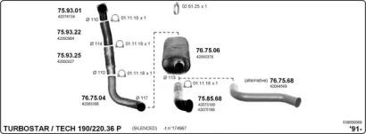 IMASAF 539000068 Schalldaempfer IMASAF 539000068 Schalldaempfer