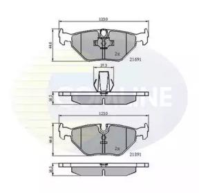 Comline CBP01011 Brake pads Comline CBP01011 Brake pads