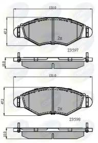 Comline CBP01131 Brake pads Comline CBP01131 Brake pads