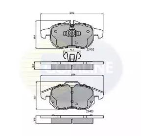 Comline CBP01137 Brake pads Comline CBP01137 Brake pads