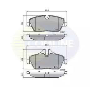 Comline CBP01531 Колодки тормозные Comline CBP01531 Колодки тормозные