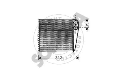 Somora 240050 Радіатор пічки Somora 240050 Радіатор пічки