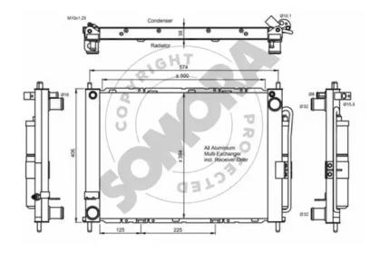 Somora 241140C Радіатор Somora 241140C Радіатор