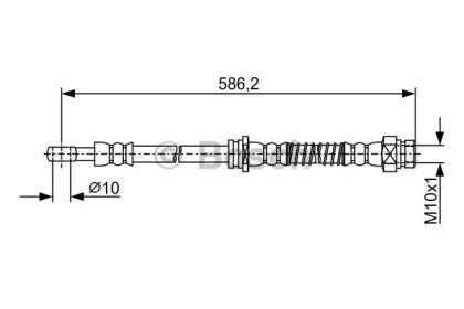 Bosch 1 987 481 959 Hose assy brake Bosch 1 987 481 959 Hose assy brake