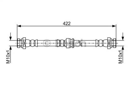 Bosch 1 987 481 961 Hose assy brake Bosch 1 987 481 961 Hose assy brake