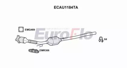 Euroflo ECAU1184TA Каталізатор Euroflo ECAU1184TA Каталізатор