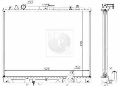 NPS M156I34A Радіатор NPS M156I34A Радіатор