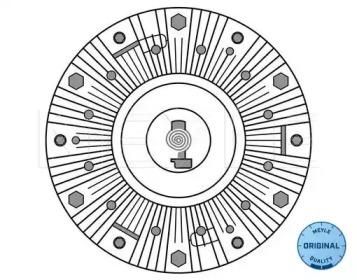 Meyle 834 234 0006 Муфта вентилятора Meyle 834 234 0006 Муфта вентилятора
