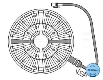 Meyle 14-34 234 0005 Муфта вентилятора Meyle 14-34 234 0005 Муфта вентилятора