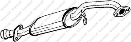 Bosal 177-815 Muffler assy front Bosal 177-815 Muffler assy front