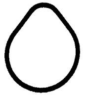 Elring 372.960 Gasket graphite Elring 372.960 Gasket graphite