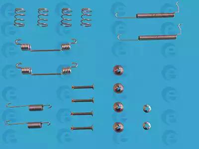 ERT 310013 Комплект пружинок барабанних гальм ERT 310013 Комплект пружинок барабанних гальм
