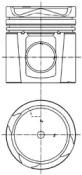 Kolbenschmidt 99985600 Поршень двигуна