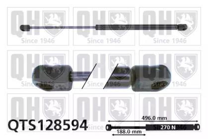 Quinton Hazell QTS128594 Пружина газова