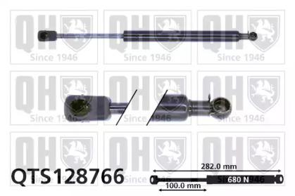 Quinton Hazell QTS128766 Пружина газова кришки багажника
