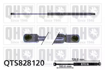 Quinton Hazell QTS828120 Пружина газова Quinton Hazell QTS828120 Пружина газова