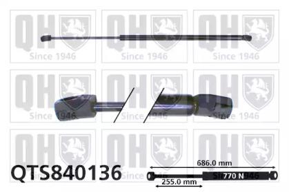 Quinton Hazell QTS840136 Пружина газова кришки багажника Quinton Hazell QTS840136 Пружина газова кришки багажника